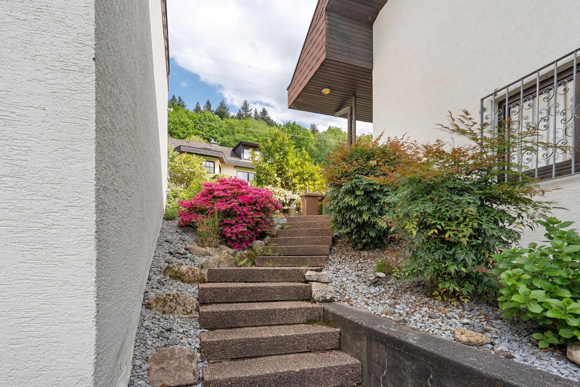 Schlossblickwohnung Schiel Gernsbach Exterior foto